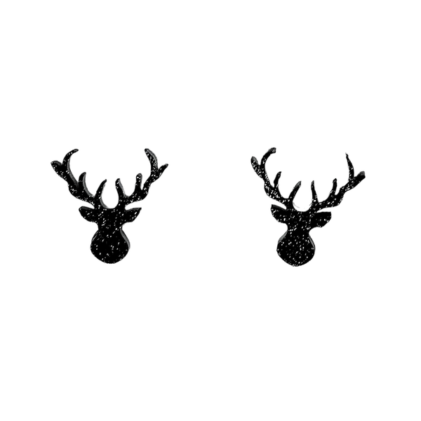 Black Buck Earrings