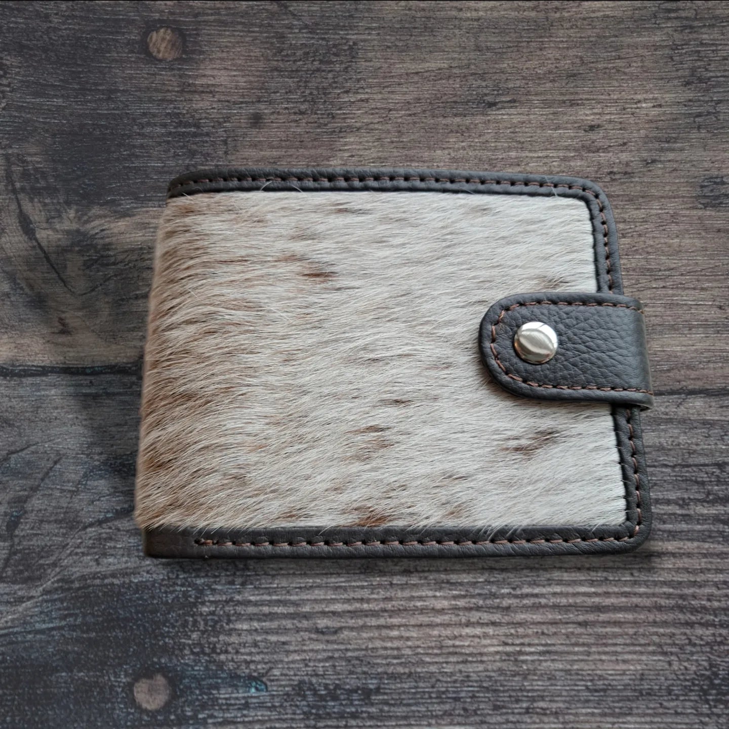Cowhide Leather Wallet (snap)