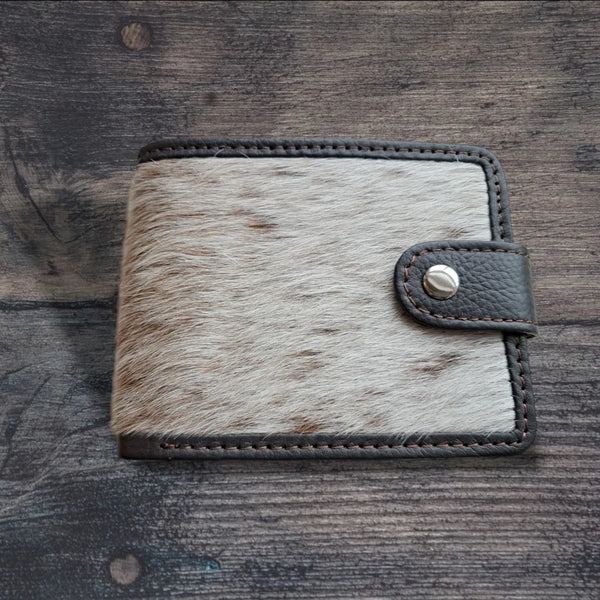 Cowhide Leather Wallet (snap)