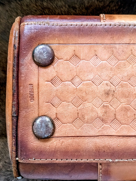 Vintage Hand-Tooled Leather Purse
