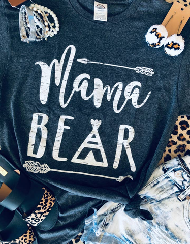 Mama Bear Teepee Tee