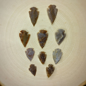 Agate Arrowheads